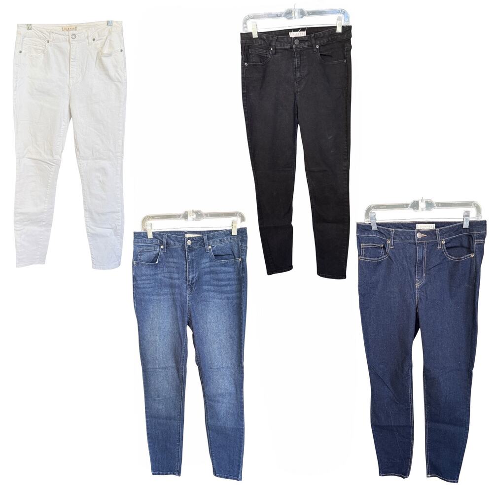 Harper Heritage Denim Jeans Bundle Four Pair High Rise 30